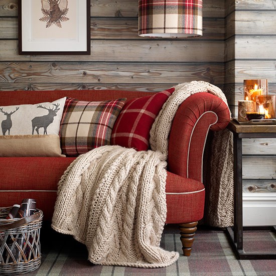 tartan room decor winter