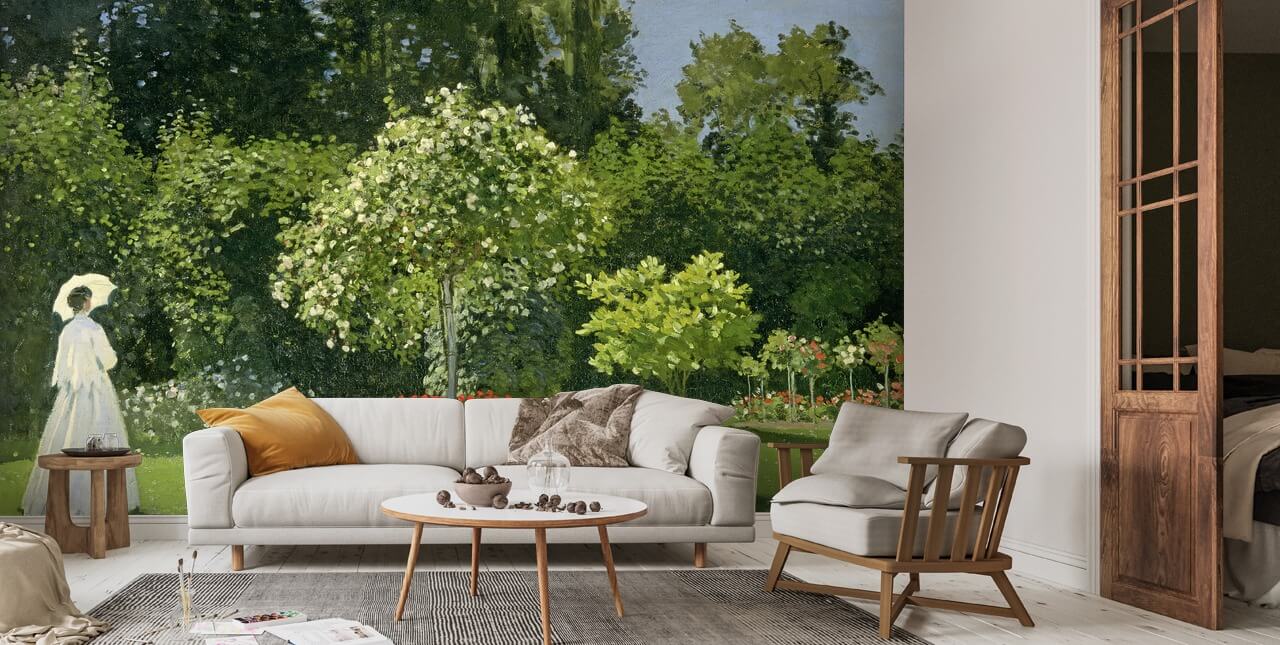 Jeanne Marie Lecadre Wallpaper Mural | Wallsauce US