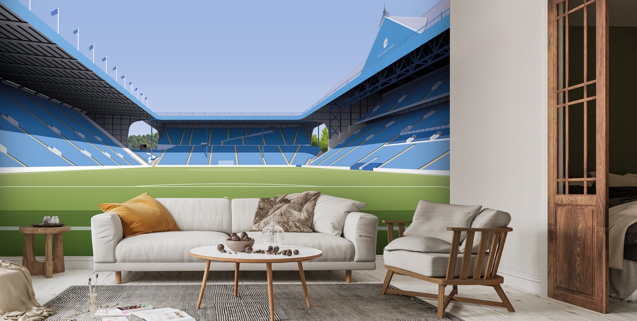 Poster Stadio Juventus - Stampa Artistica 40x50cm, Decorazione Muro Per Tifosi Calcio, Regalo Uomo/Donna