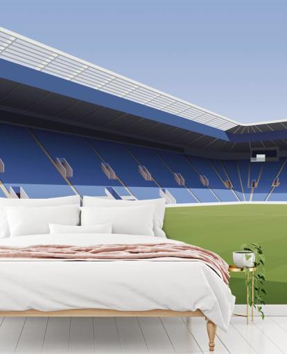 blue and green customisable leicester city wallpaper mural called King Power Stadium Football Stadium for bedrooms blue and green customisable leicester city wallpaper mural called King Power Stadium Football Stadium for bedrooms