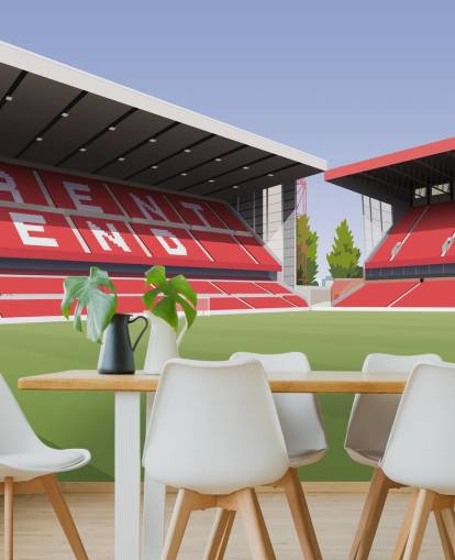 red and green nottingham forest wallpaper mural called City Ground Football Stadium for bedrooms red and green nottingham forest wallpaper mural called City Ground Football Stadium for bedrooms