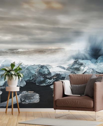 Papel Pintado Icebergs Papel Pintado Icebergs