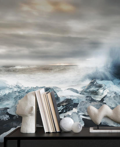 Icebergs Hintergrundbild