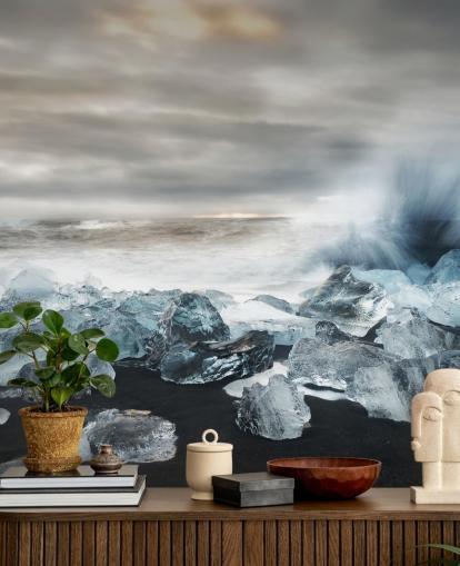 Papel de parede Icebergs Papel de parede Icebergs