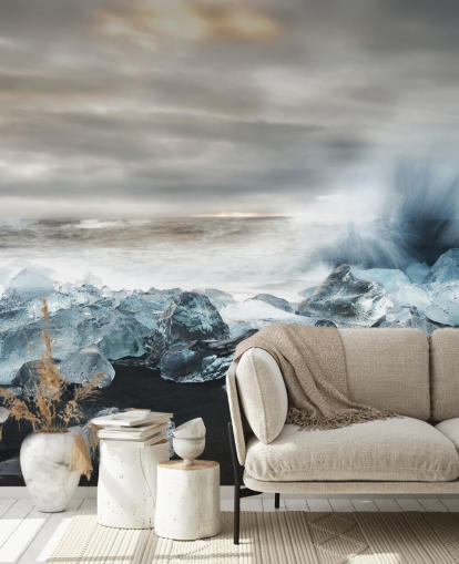 Papel Pintado Icebergs Papel Pintado Icebergs