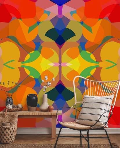 Colourful Abstract Art Wallpaper