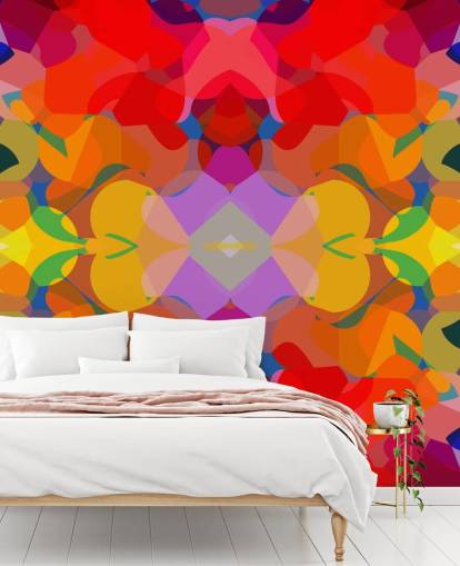 Colourful Abstract Art Wallpaper