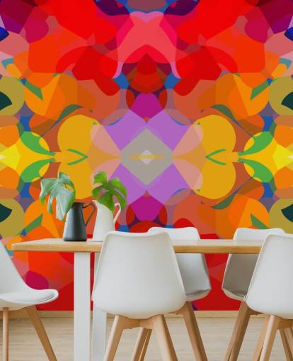 Colourful Abstract Art Wallpaper