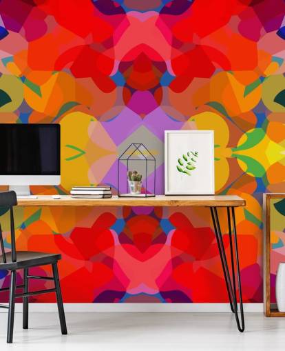 Colourful Abstract Art Wallpaper