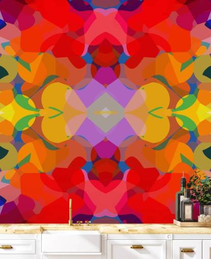Colourful Abstract Art Wallpaper