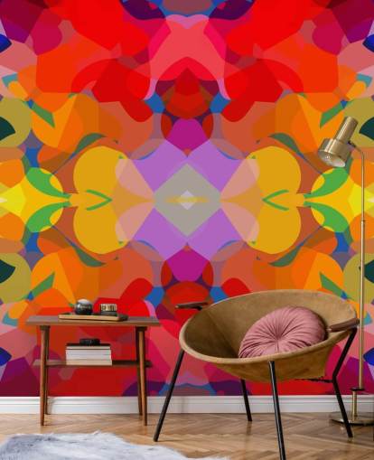 Colourful Abstract Art Wallpaper