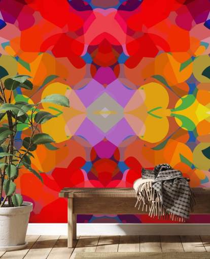 Colourful Abstract Art Wallpaper