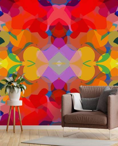 Colourful Abstract Art Wallpaper