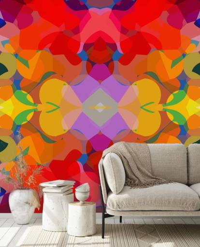 Värikäs abstrakti taide taustakuva Värikäs abstrakti taide taustakuva