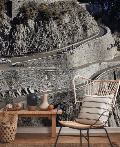 customisable rally driver wallpaper mural called Mikko Hirvonen Hairpin Turn for home offices and man caves customisable rally driver wallpaper mural called Mikko Hirvonen Hairpin Turn for home offices and man caves
