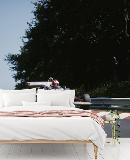 klassische Motorsport-Tapete namens Niki Lauda 1976 für Büros, Schlafzimmer und mehr