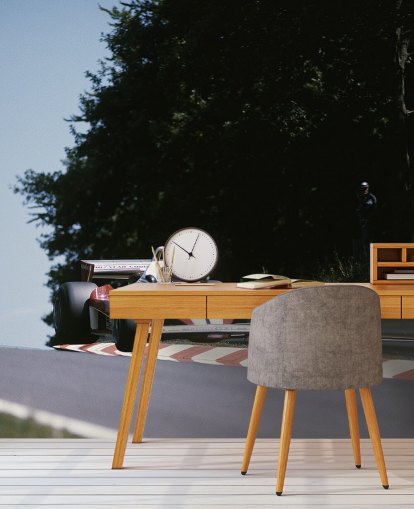 classic motorsport wallpaper called Niki Lauda 1976 for offices, bedrooms and more