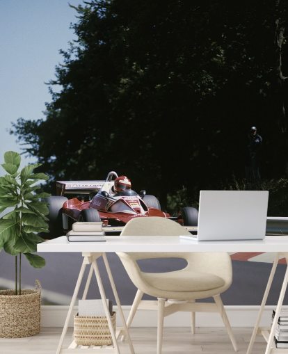 classic motorsport wallpaper called Niki Lauda 1976 for offices, bedrooms and more