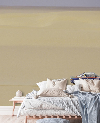 customisable rally wallpaper mural called Rene Metge Dakar for bedrooms and home offices