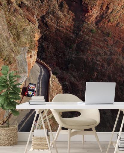 personalisierbares Autorennen-Wandbild namens Neuville Monte Carlo 2023 für Schlafzimmer und Heimbüros