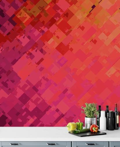 Orange and Purple Abstract Wallpaper Orange and Purple Abstract Wallpaper