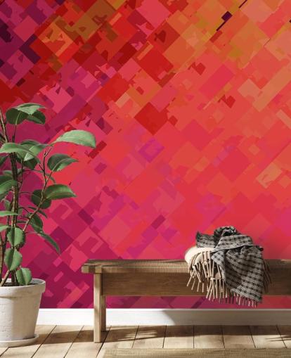 Orange and Purple Abstract Wallpaper Orange and Purple Abstract Wallpaper