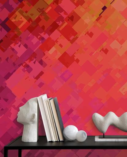 Orange and Purple Abstract Wallpaper Orange and Purple Abstract Wallpaper