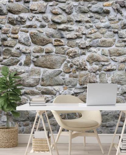 mural de papel pintado de piedra gris llamado Old Stone Texture para dormitorios, negocios y oficinas en casa mural de papel pintado de piedra gris llamado Old Stone Texture para dormitorios, negocios y oficinas en casa