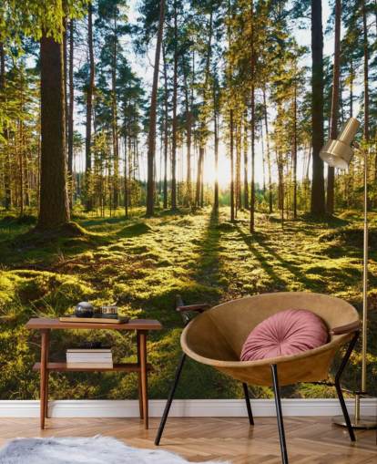 Papel de parede Green Forest