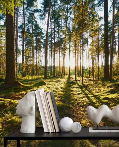 Papier peint Green Forest