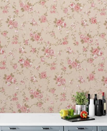 Vintage Rose Wallpaper