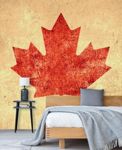 Gamle Canada Flag Baggrund