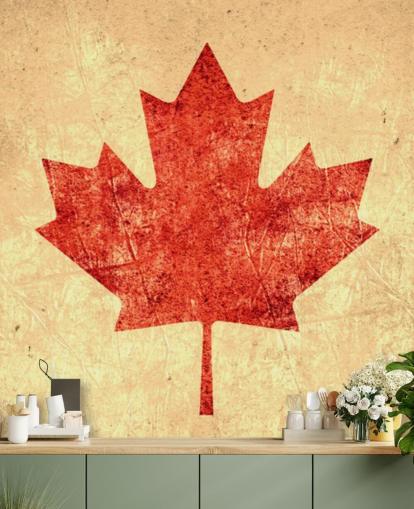 Gammel Canada Flag Bakgrunn