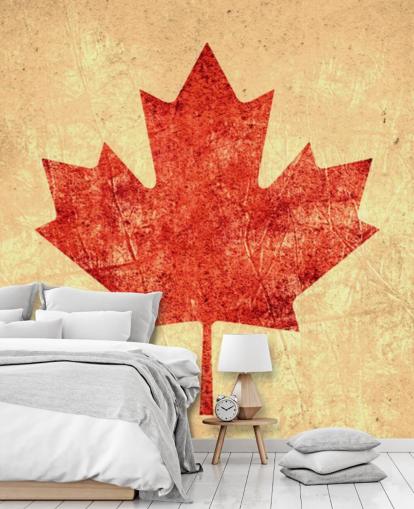 Gammel Canada Flag Bakgrunn
