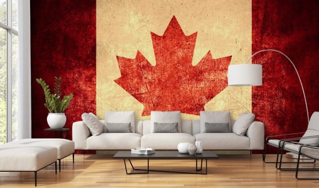 Drapeau: Enseigne De Corps De La Gendarmerie Royale Du Canada | Drapeau Paysage | 1.35m² | 80x160cm