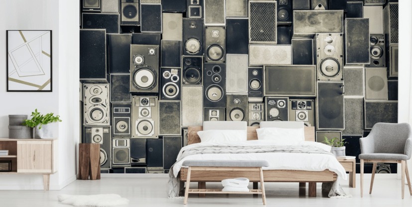 Music Bedroom Wallpaper Wallpaper Music Instruments Black