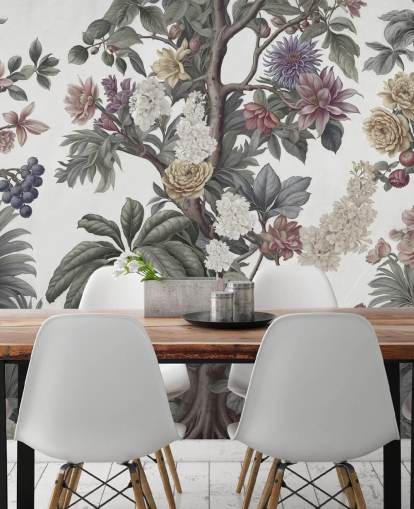 garden wallpaper mural called Bountiful Garden II by Marina Stupakova for bedrooms and living rooms garden wallpaper mural called Bountiful Garden II by Marina Stupakova for bedrooms and living rooms