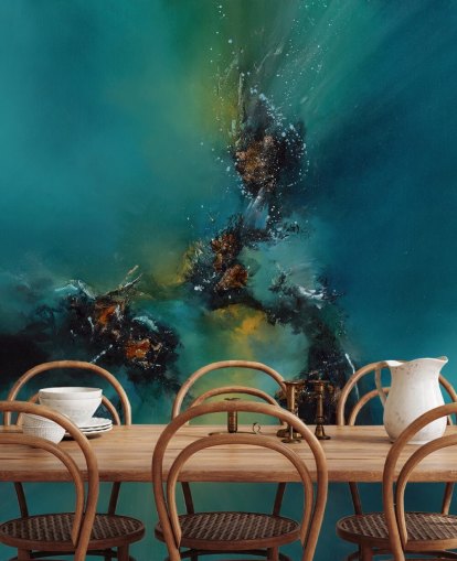 blue customisable abstract wallpaper mural called Sky Spirit by Alison Johnson for bedrooms, bathrooms and more blue customisable abstract wallpaper mural called Sky Spirit by Alison Johnson for bedrooms, bathrooms and more