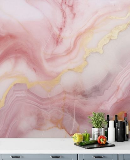 pink and gold marble wallpaper mural called Pink and Gold Marble for bedrooms and bathrooms pink and gold marble wallpaper mural called Pink and Gold Marble for bedrooms and bathrooms