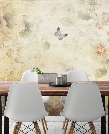 luminoso murale personalizzabile a forma di farfalla chiamato Distressed Butterfly Garden di Rafal Kulik luminoso murale personalizzabile a forma di farfalla chiamato Distressed Butterfly Garden di Rafal Kulik