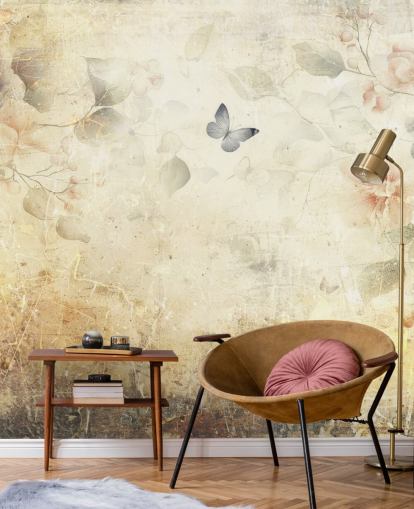 luminoso murale personalizzabile a forma di farfalla chiamato Distressed Butterfly Garden di Rafal Kulik luminoso murale personalizzabile a forma di farfalla chiamato Distressed Butterfly Garden di Rafal Kulik