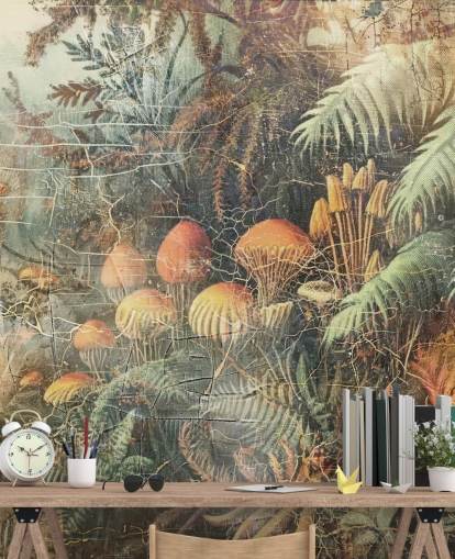 tilpasset jungel veggmaleri kalt Distressed Jungle Floor av Rafal Kulik tilpasset jungel veggmaleri kalt Distressed Jungle Floor av Rafal Kulik