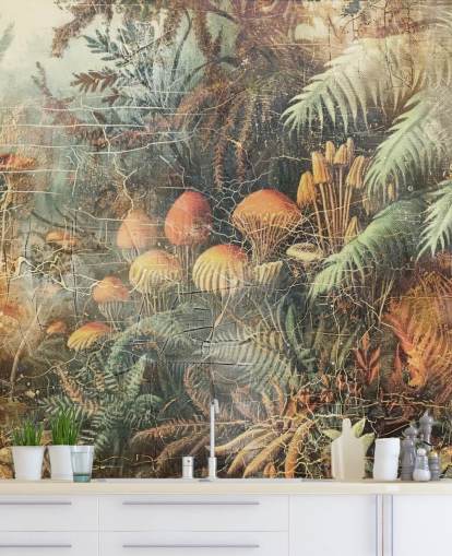 custom jungle wall mural called Distressed Jungle Floor by Rafal Kulik custom jungle wall mural called Distressed Jungle Floor by Rafal Kulik