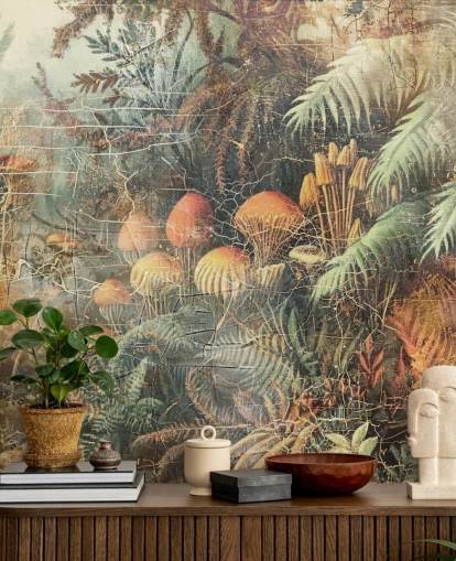 custom jungle wall mural called Distressed Jungle Floor by Rafal Kulik custom jungle wall mural called Distressed Jungle Floor by Rafal Kulik