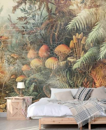 custom jungle wall mural called Distressed Jungle Floor by Rafal Kulik custom jungle wall mural called Distressed Jungle Floor by Rafal Kulik