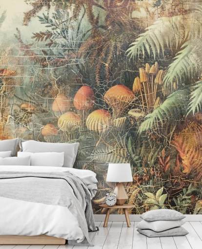 custom jungle wall mural called Distressed Jungle Floor by Rafal Kulik custom jungle wall mural called Distressed Jungle Floor by Rafal Kulik
