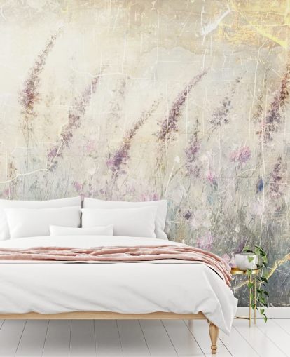 Rafal Kulikin mukautettava laventeli-taustakuvamaalaus nimeltä Distressed Lavender