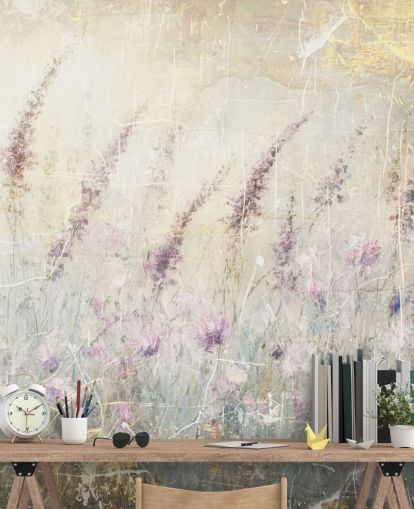customizable lavender wallpaper mural called Distressed Lavender by Rafal Kulik customizable lavender wallpaper mural called Distressed Lavender by Rafal Kulik