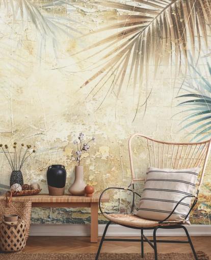 sepia customisable jungle wall mural called Distressed Sepia Jungle II by Rafal Kulik sepia customisable jungle wall mural called Distressed Sepia Jungle II by Rafal Kulik
