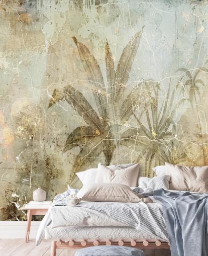 sepia customisable jungle wall mural called Distressed Sepia Jungle by Rafal Kulik sepia customisable jungle wall mural called Distressed Sepia Jungle by Rafal Kulik